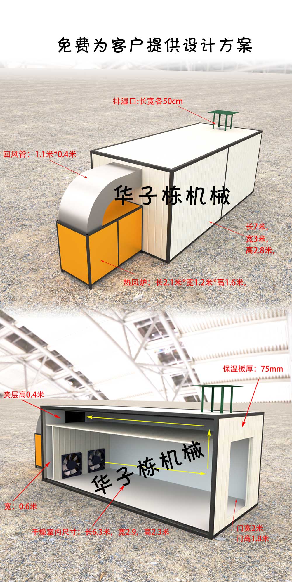 燃气热风炉设计方案