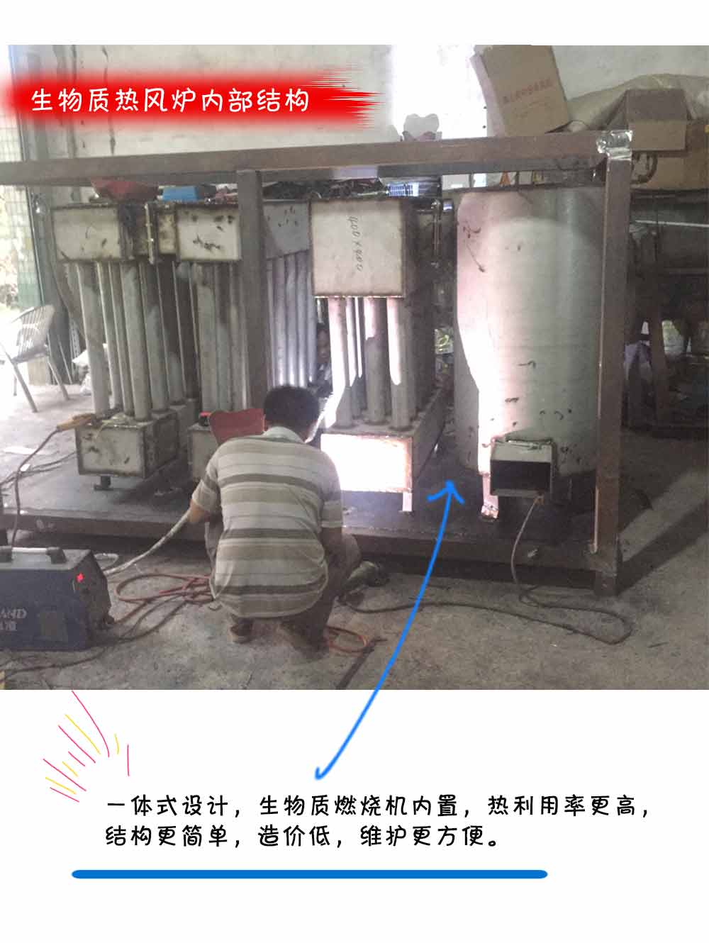 一体化设计的热风炉