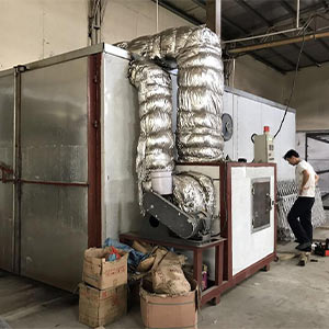 烤漆厂使用生物质热风炉烘干案例